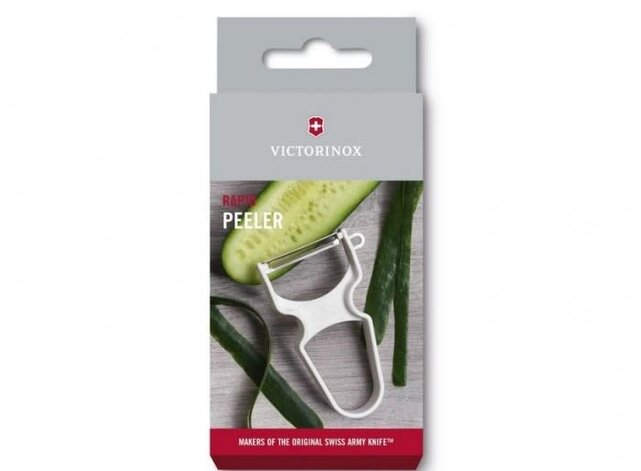 Victorinox Rapid Iconic Thin Peeler Renewed with ABS Plastic - Straight Edge