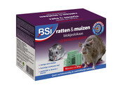BSI Generation Block - Lokdoosjes Blokkaas tegen Ratten & Muizen 15x20g