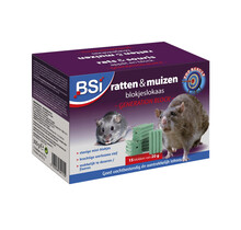 BSI Blockköder für Ratten und Mäuse, Generationsblock, 15 x 20 g