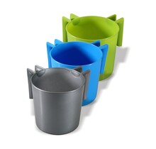 Art Plastic Washing Cup, 11.5cm- Assorted Colors