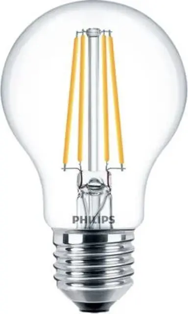 Philips Lighting 78400301 LED (monochroom) EEG E (A - G) E-27 7 W = 60 W Neutraal wit (Ø x L) 6 cm x 10,6 cm 1 st
