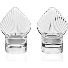 Kristallen Kaarsenhouders Shell - Set van 2
