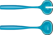 Guzzini Salad Servers Dolcevita - Blue