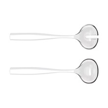 Couverts à Salade Dolcevita - Blanc - Transparent