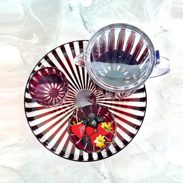 Guzzini Krug mit Deckel Dolcevita - Rosa