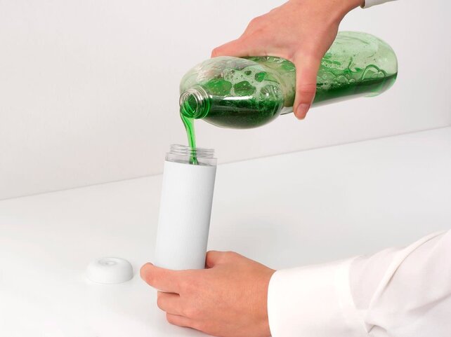 Brabantia SinkStyle Dishwashing Liquid Dispenser - Squeeze Bottle - 200 ml - Fresh White