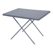 Camping Folding Table Grey - 60x79x62 cm