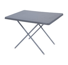 Plooibare Campingtafel Grijs - 60x79x62 cm