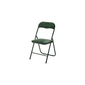 Velvet Folding Chair - Green
