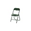 Velvet Folding Chair, 48x44xH80 cm - Green