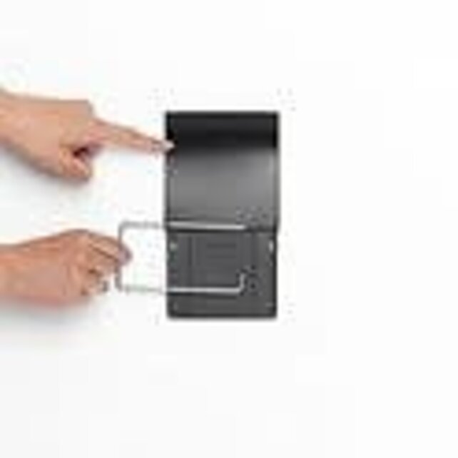 Brabantia ReNew Toilettenpapierhalter – mit Klappe