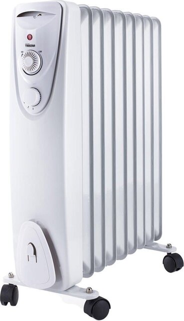 Rainbow Kachel Olievrije Radiator met 7 Verwarmingselementen – Verstelbare Thermostaat, 3 Vermogensinstellingen - 1500W