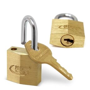 Padlock-Brass-Keyed Diffrently