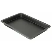 Plaque de cuisson Zenker 6536 pour four rectangulaire - Revêtement antiadhésif - Série Noir Métallisé