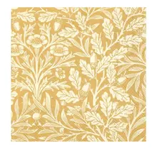 IHR Servietten Acorn (V&A) weiß cremegold