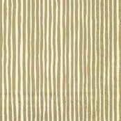 Serviettes IHR Varvunraita Or