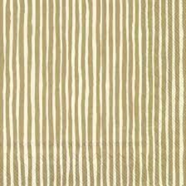 IHR Napkins Varvunraita Gold