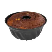 Zenker tulbandbakvorm Ø22 cm met antiaanbaklaag -  Serie Black Metallic -  Gugelhupf bakvorm -  Cakevorm