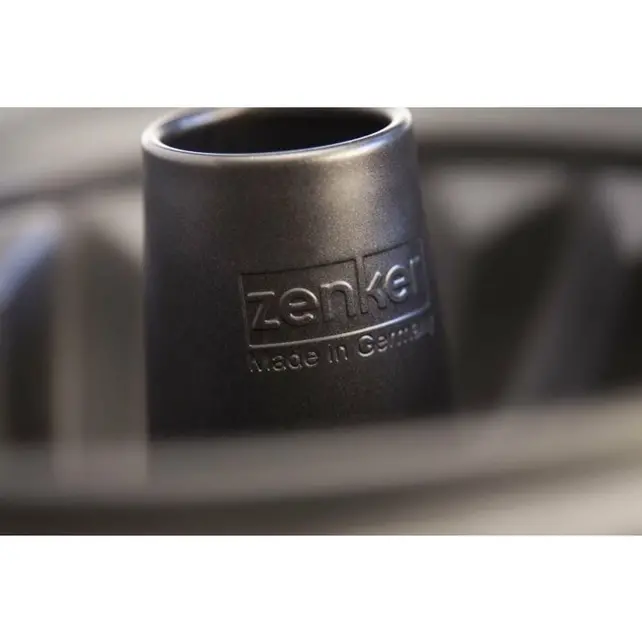 Zenker tulbandbakvorm Ø22 cm met antiaanbaklaag -  Serie Black Metallic -  Gugelhupf bakvorm -  Cakevorm