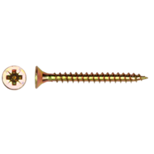 Schroefbit Ø4.5x16 Geel verzinkt; 90 stuks /blister