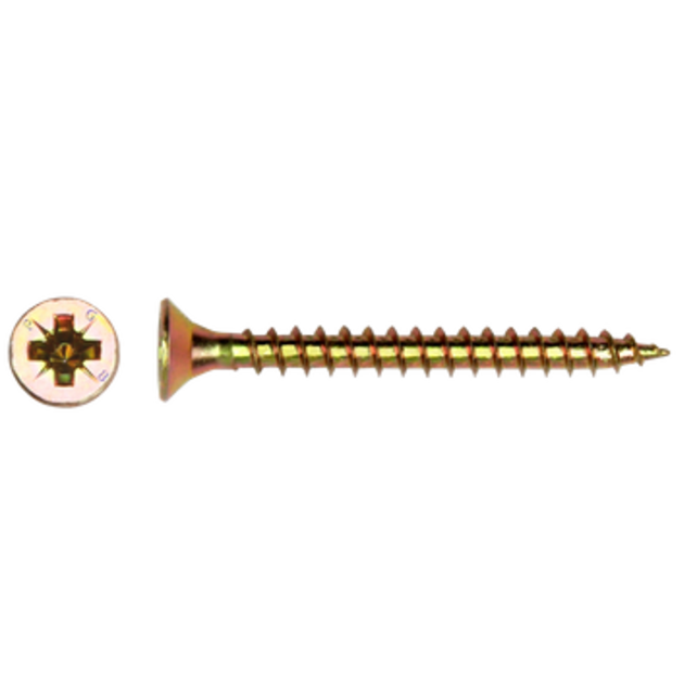 PGB Ø4,5x16 zingué jaune ; 90 pièces/blister