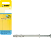 Nylon nagelplug VK Ø 8x60 grijs NZN