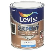 Expert Wood Lacquer Paint 1L Exterior Silk Gloss White