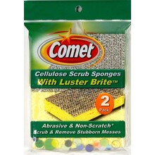 Éponge de gommage en cellulose 2 pièces