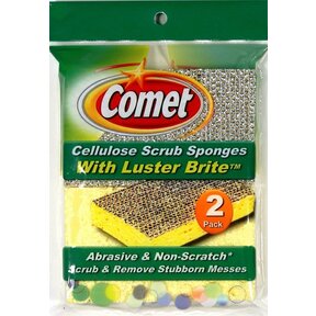 Cellulose scrub Sponge 2 Pcs