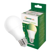 Spectrum LED-Lampe dimmbar – E27-Fassung – 12 W – helles weißes Licht 4000 K