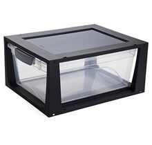 SUNWARE Caisson à Tiroirs Omega - Noir Transparent - 11L