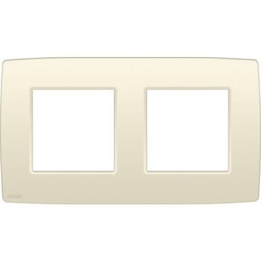Electrical Double Cover Plate - 71mm center distance