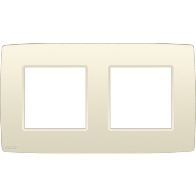 Niko - Double horizontal cover plate, color Original cream (Niko 100-76800)