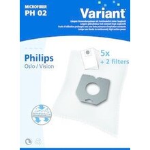 Microfiber Stofzuigerzakken 5 stuks + filter