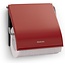 Brabantia Brabantia Classic Toiletrolhouder met Klep - Passie Rood