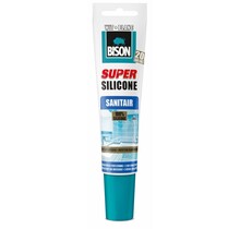 Bison Super Silicone Sealant Sanitary white 150 ml