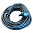 Extension Cable, Rubber 10M Black