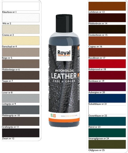 Entretien des meubles Entretien et couleur du cuir - 250ml