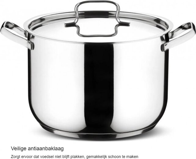 Batterie de cuisine Lagostina Sfiziosa Lagoseal Plus 18/10 13 pièces en inox - Tous Feux de Chaleur