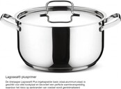 Batterie de cuisine Lagostina Sfiziosa Lagoseal Plus 18/10 13 pièces en inox - Tous Feux de Chaleur