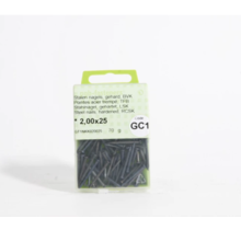 Clous en acier PGB trempé bvk - m2.0x25 - GC1