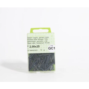 Stahlnägel gehärtet bvk – m2,0x25 – GC1