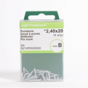 PGB Point pouce 2,40x20 (blister : 18 pièces) GD1