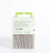 PGB Chipboard Screw Yellow Zincplated - 4.5x60 - GF1