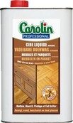 Carolin Flüssiges Polierwachs, farblos, für Möbel und Parkett, 1 l