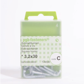 Schroefduim verzinkt - 3.20x30 - GC1