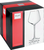 Eclat Wine Glass With Gold Rim - 4 Pieces - 38 cl