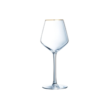 Wijnglas Met Gouden Rand - 4 Stuks