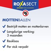 Roxasect Anti Mothballs - Lutte contre les insectes - 20 pièces