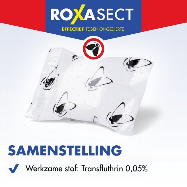 Roxasect Anti Mothballs - Lutte contre les insectes - 20 pièces